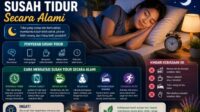 Cara Mengatasi Susah Tidur Secara Alami: Kebiasaan Sederhana yang Bisa Membantu Tubuh Lebih Cepat Istirahat