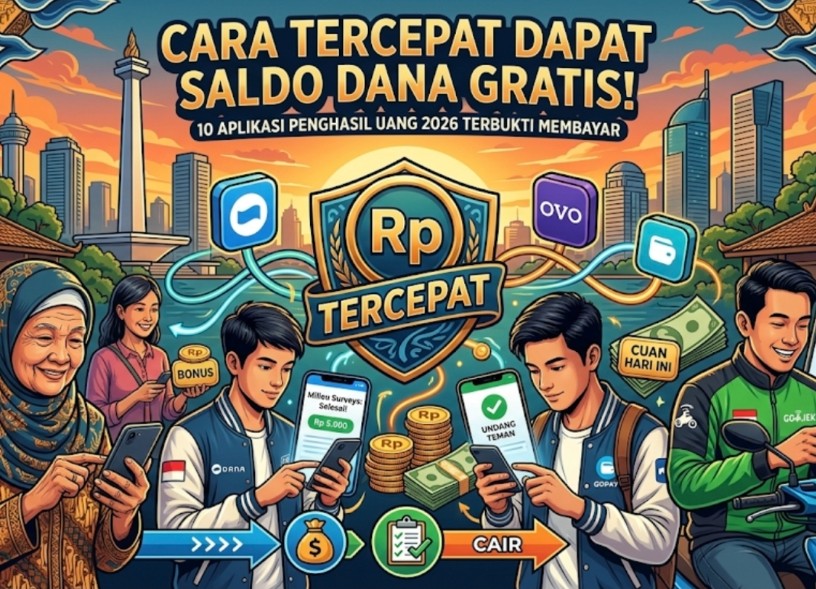 Cara Mendapatkan Saldo DANA Gratis: 10 Aplikasi Penghasil Uang Tercepat 2026 yang Terbukti Membayar Cara Mendapatkan Saldo DANA Gratis: 10 Aplikasi Penghasil Uang Tercepat 2026 yang Terbukti Membayar