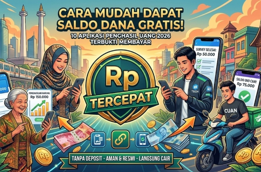 Cara Mendapatkan Uang dari HP: 10 Aplikasi Penghasil Saldo DANA Tercepat 2026 yang Terbukti Membayar