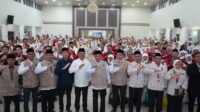 Wagub Sani Lepas 442 JCH Kloter BTH 22 Provinsi Jambi, Doakan Keselamatan dan Keberkahan Bagi Keluarga dan Daerah