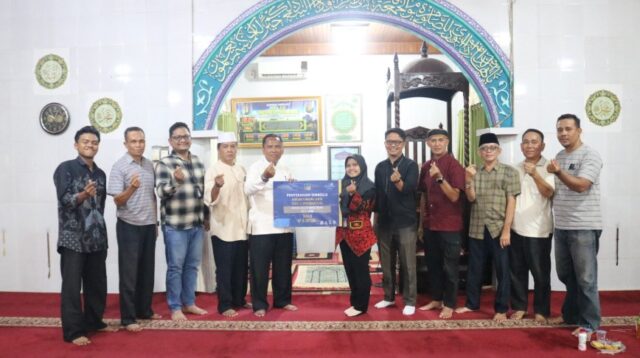 TASPEN Jambi Salurkan Bantuan TJSL untuk Masjid Nurul Islam, Tingkatkan Kenyamanan Jamaah Beribadah