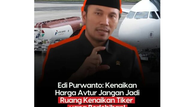Cakap Ketua Edi: Harga Tiket Pesawat Naik dan Ancaman Fuel Surcharge, Jangan Sampai Rakyat Jadi Penanggung Utama Beban Industri