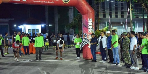 seru! ratusan pemuda ramaikan balap lari bahagia hut kota jambi ke 80