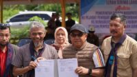 Serah Terima Tapak/Lahan Proyek Pembangunan RSUD Kerinci Resmi Dikerjakan. Foto: Oga/Jambiseru.com Serah Terima Tapak/Lahan Proyek Pembangunan RSUD Kerinci Resmi Dikerjakan. Foto: Oga/Jambiseru.com