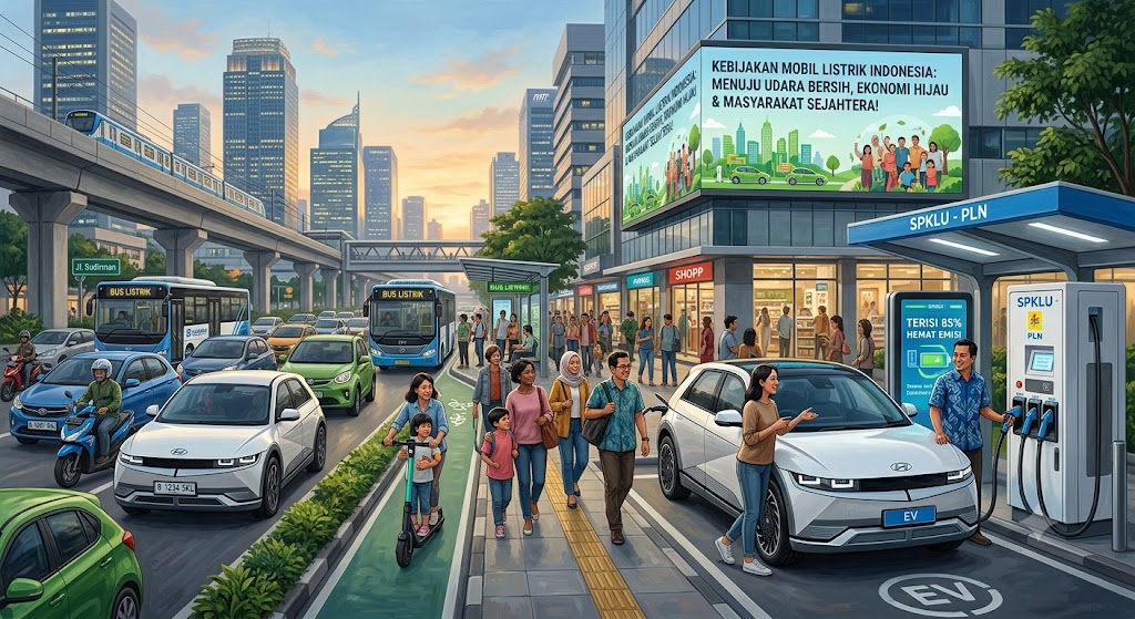 Kebijakan Mobil Listrik dan Dampaknya bagi Masyarakat