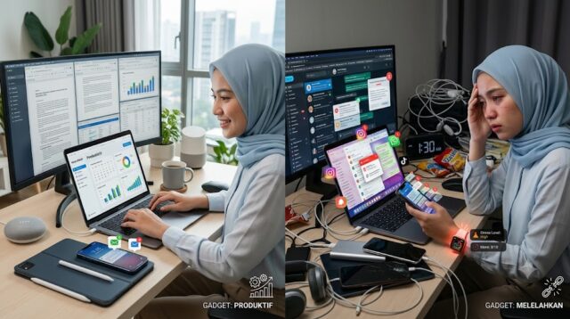 Gadget: Membuat Hidup Lebih Produktif atau Justru Melelahkan?