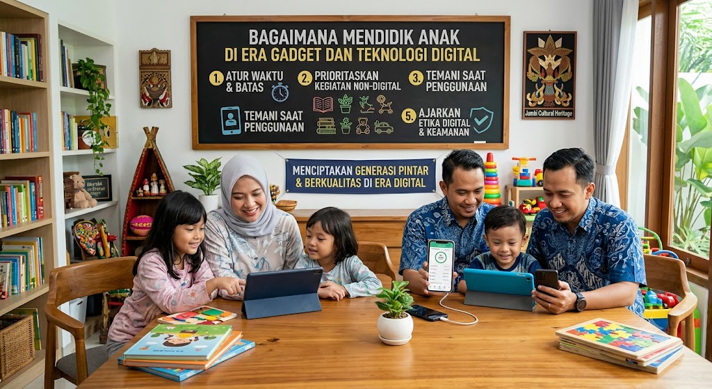 Mendidik Anak di Era Gadget dan Teknologi Digital