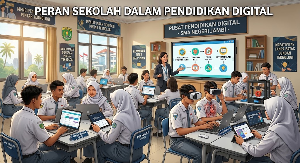 Peran Sekolah dalam Pendidikan Digital di Era Teknologi Modern Peran Sekolah dalam Pendidikan Digital di Era Teknologi Modern