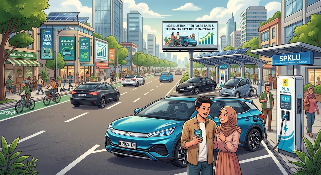 Mobil Listrik, Tren Pasar Baru, dan Perubahan Gaya Hidup Masyarakat Mobil Listrik, Tren Pasar Baru, dan Perubahan Gaya Hidup Masyarakat