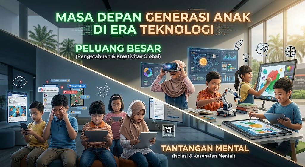 Masa Depan Generasi Anak di Era Teknologi