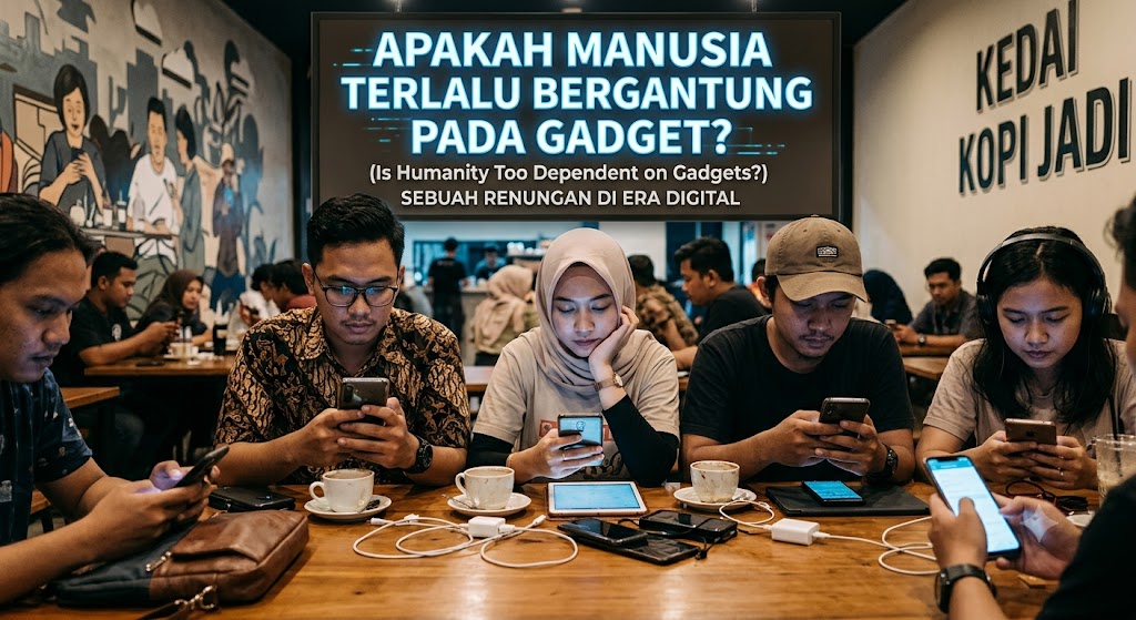 Manusia Terlalu Bergantung pada Gadget? Manusia Terlalu Bergantung pada Gadget?