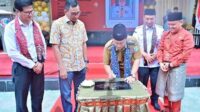 hadiri perpisahan smpn 16, wali kota jambi resmikan pendopo si ginjai