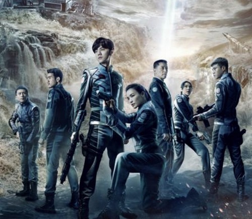 kesan nonton film china shanghai fortress visual futuristik yang memukau, cerita yang masih menyisakan kekurangan