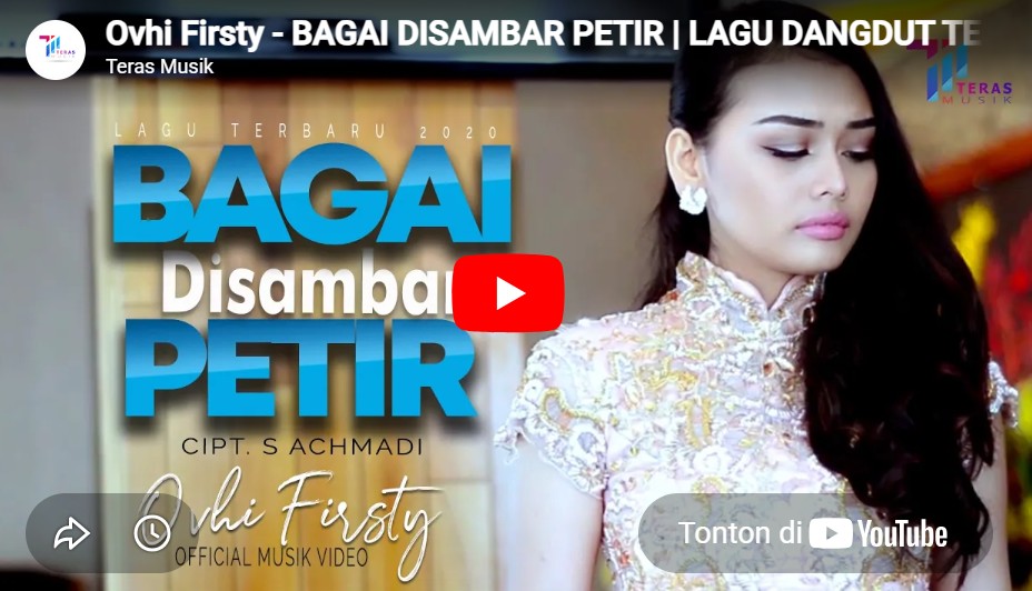 lagu bagai disambir petir ovhi firsty.
