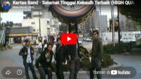 lagu selamat tinggal kekasih terbaik kertas band.