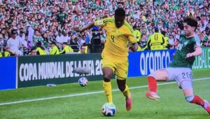 Piala Dunia 2026 Meksiko Vs Afriika Selatan. Foto : Tangkapan layar TVRI