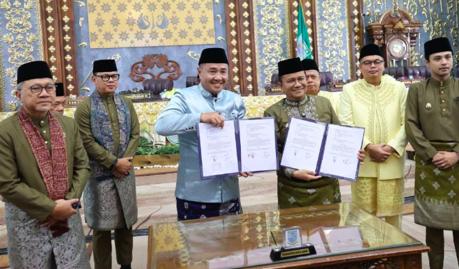 Perkuat Sinergi Antar Daerah, Wako Alfin - Wako Maulana Tandatangani MoU Perkuat Sinergi Antar Daerah, Wako Alfin - Wako Maulana Tandatangani MoU