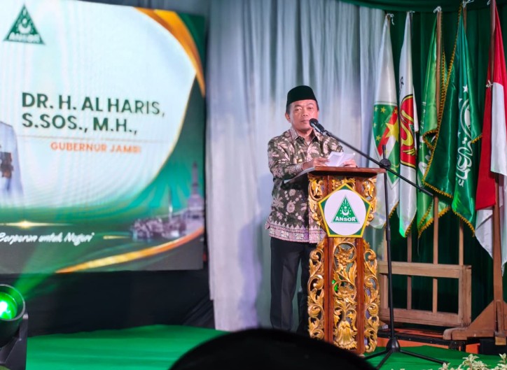 Ketum PP GP Ansor dan Gubernur Al Haris Resmikan BUMA, Siap Gerakkan Ekonomi Umat di Jambi