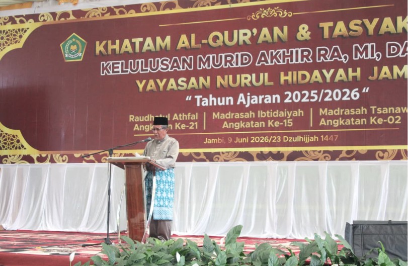 Khataman Al-Qur'an dan Tasyakuran Kelulusan Yayasan Nurul Hidayah, Wagub Sani Harap Lahir Generasi Qurani dan Berakhlak Mulia