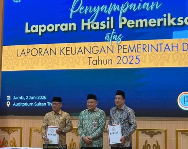 Terima LHP LKPD 2025, DPRD Muaro Jambi Siap Kawal Tindak Lanjut Rekomendasi BPK Terima LHP LKPD 2025, DPRD Muaro Jambi Siap Kawal Tindak Lanjut Rekomendasi BPK