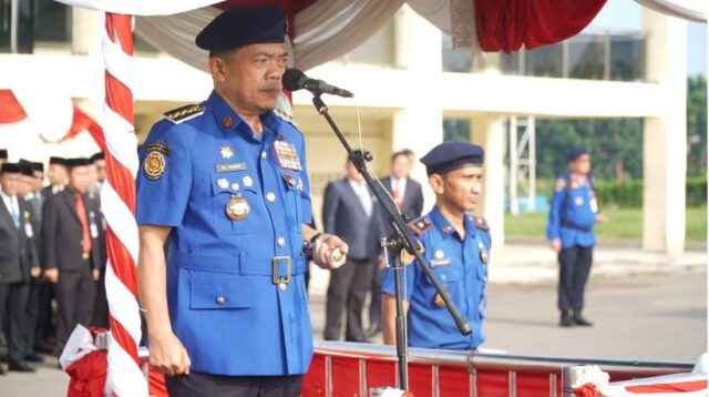 Pimpin Upacara HUT Damkar ke-107, Satpol PP ke-76 dan Satlinmas ke-64, Gubernur Al Haris: Momentum Meningkatkan Pelayanan Kepada Masyarakat