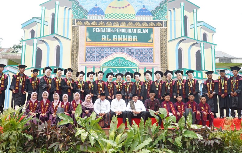Gubernur Al Haris Doakan Santri Ponpes Al-Anwar Jadi Generasi Berakhlak Mulia dan Berprestasi Gubernur Al Haris Doakan Santri Ponpes Al-Anwar Jadi Generasi Berakhlak Mulia dan Berprestasi