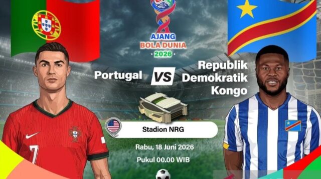 Piala Dunia 2026: Portugal Vs Kongo Malam Ini