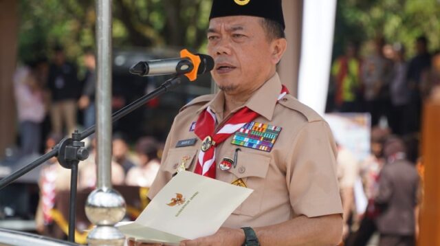 Buka Jambore Daerah Pramuka Jambi, Gubernur Al Haris: Sebagai Wadah Mengasah Wawasan, Kepemimpinan dan Kemandirian