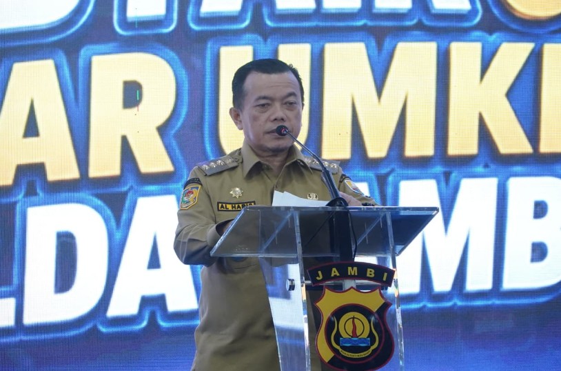 Gubernur Al Haris Apresiasi Bhayangkara Presisi Job Fair dan Bazaar UMKM Polda Jambi, Dorong Pengurangan Pengangguran dan Kemiskinan Gubernur Al Haris Apresiasi Bhayangkara Presisi Job Fair dan Bazaar UMKM Polda Jambi, Dorong Pengurangan Pengangguran dan Kemiskinan