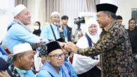 Sambut Kepulangan Jamaah Haji, Sekda Ajak Kemabruran dalam Kehidupan Bermasyarakat