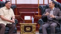 Menhan Sjafrie bahas pengamanan wilayah udara dengan Menko AHY