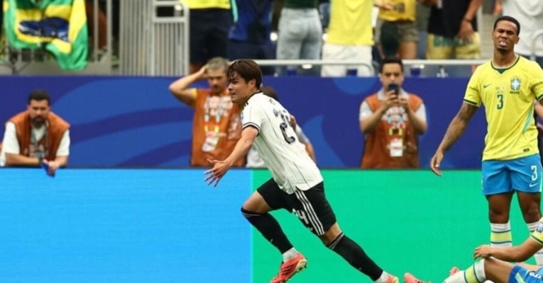 Piala Dunia 2026, Babak Pertama Jepang Unggul 1-0 Kontra Brazil