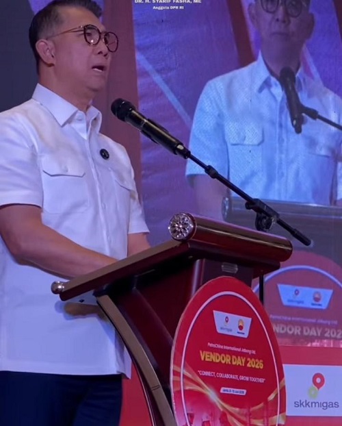 sy fasha dorong petrochina utamakan pengusaha lokal pada vendor day 2026 sy fasha dorong petrochina utamakan pengusaha lokal pada vendor day 2026