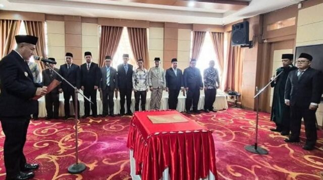 wako alfin lantik dewas pdam, dorong penguatan tata kelola dan kualitas layanan air bersih