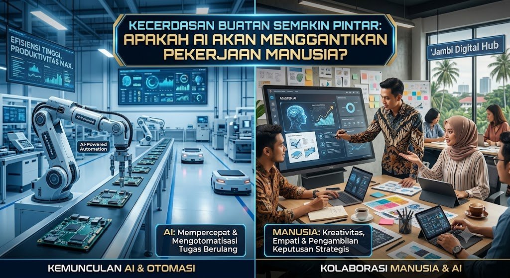 Apakah AI Akan Menggantikan Pekerjaan Manusia