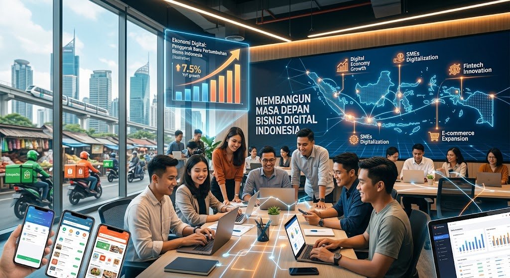 Ekonomi Digital Menjadi Penggerak Baru Pertumbuhan Bisnis di Indonesia
