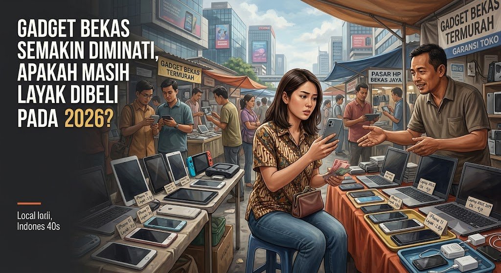Gadget Bekas Semakin Diminati