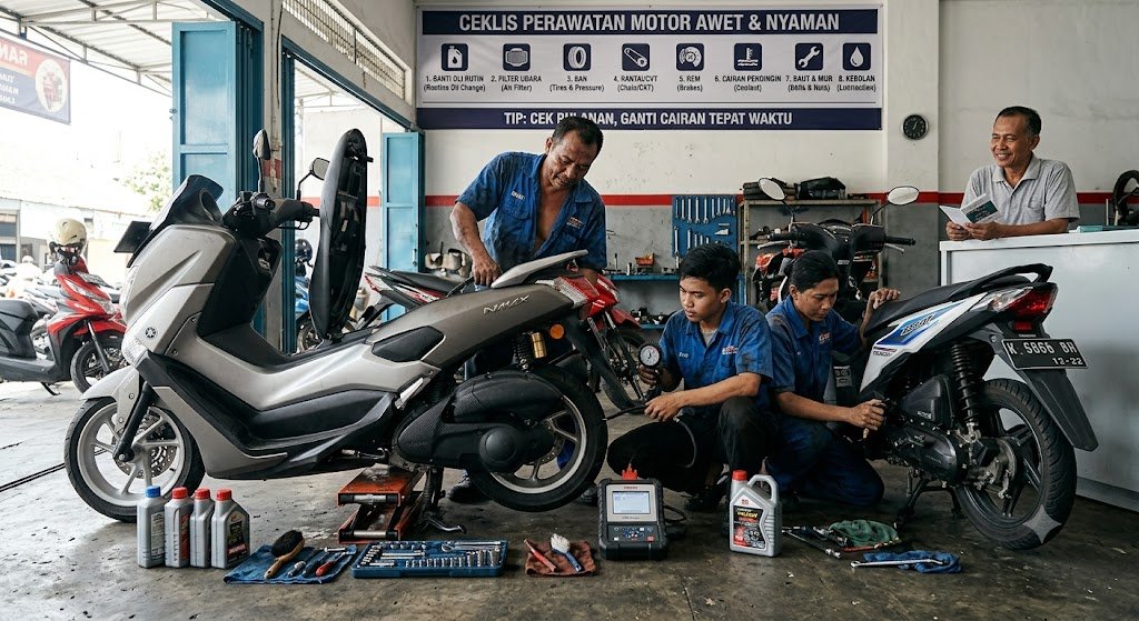 Merawat Motor agar Tetap Awet dan Nyaman