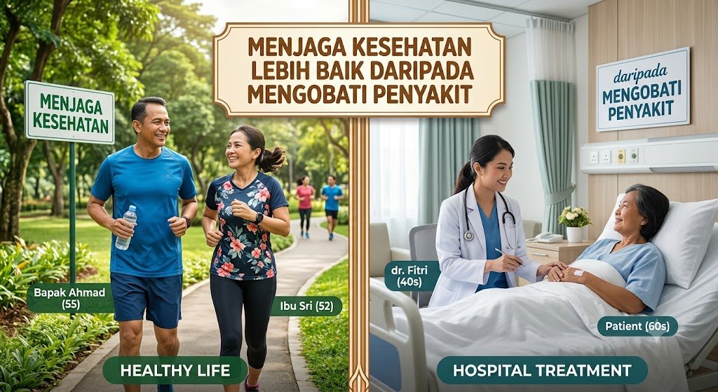 Menjaga Kesehatan Lebih Baik daripada Mengobati Penyakit!