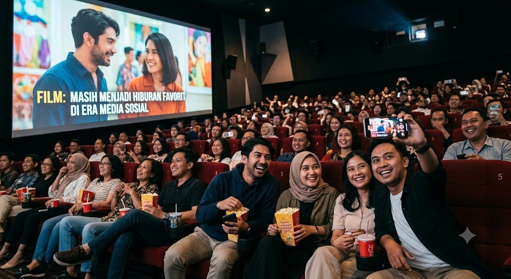 Film Masih Menjadi Hiburan Favorit di Era Media Sosial