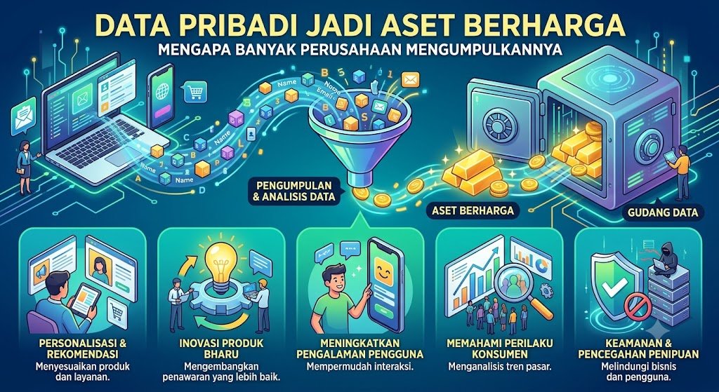 Data Pribadi Jadi Aset Berharga, Mengapa Banyak Perusahaan Mengumpulkannya Data Pribadi Jadi Aset Berharga, Mengapa Banyak Perusahaan Mengumpulkannya