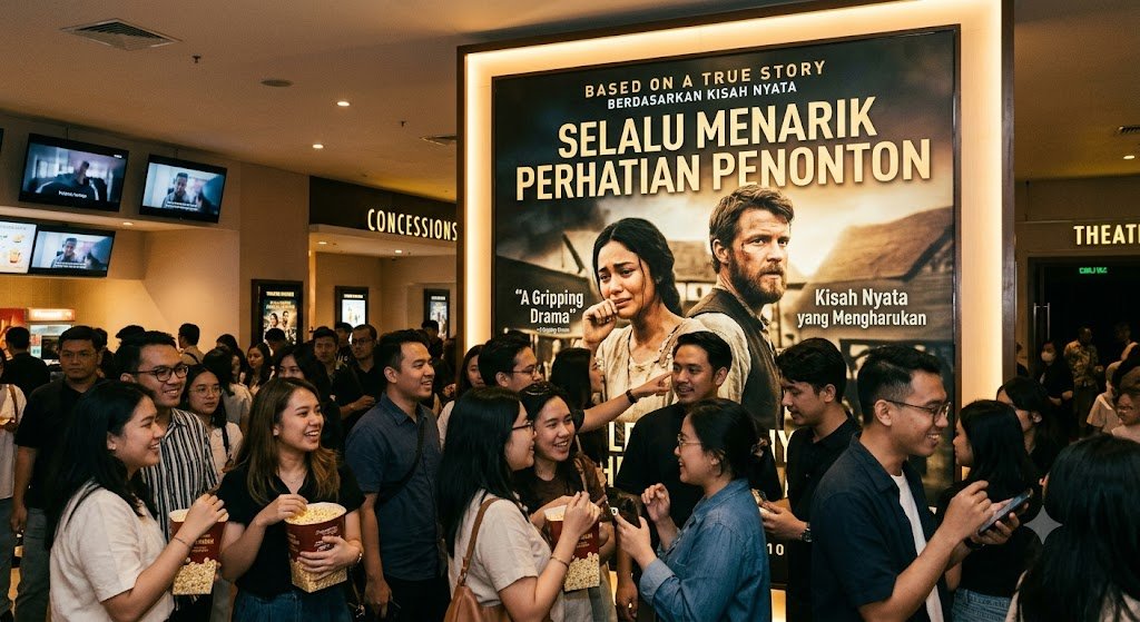 Film Berdasarkan Kisah Nyata Selalu Menarik Perhatian Penonton