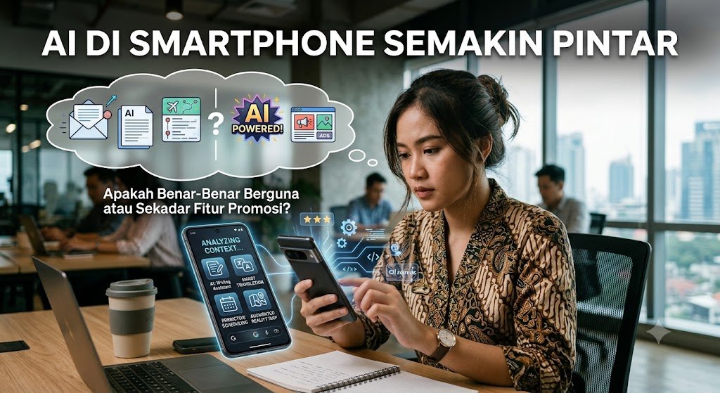 AI di Smartphone Semakin Pintar, Apakah Benar-Benar Berguna atau Sekadar Fitur Promosi?