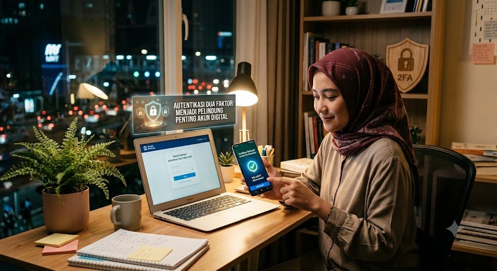 Autentikasi Dua Faktor Menjadi Pelindung Penting Akun Digital