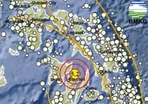 kepulauan sangihe diguncang gempa m 5,2 saat malam hari