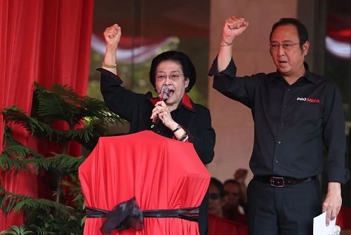 megawati resmikan monumen kudatuli di kantor dpp pdip, simbol perlawanan abadi