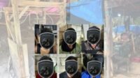 operasi peti 6 penambang emas ilegal lubang jarum berhasil diciduk polisi di perut bumi operasi peti 6 penambang emas ilegal lubang jarum berhasil diciduk polisi di perut bumi