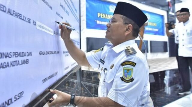 pemkot dan polresta jambi teken komitmen bersama, perangi geng motor dan kriminalitas remaja