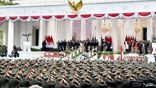 sah! 1.177 perwira tni polri dilantik prabowo di istana ini daftar nama peraih adhi makayasa 2026
