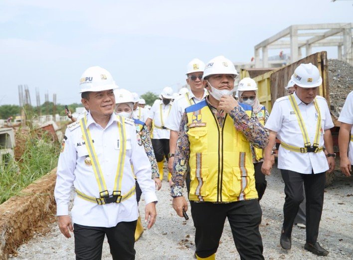 Tinjau Pembangunan Sekolah Rakyat di Tanjabtim, Al Haris Minta Proyek Dipercepat Demi Sambut Siswa Baru
